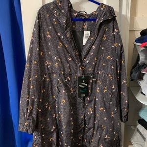 NYLON LONGLINE RAIN JACKET